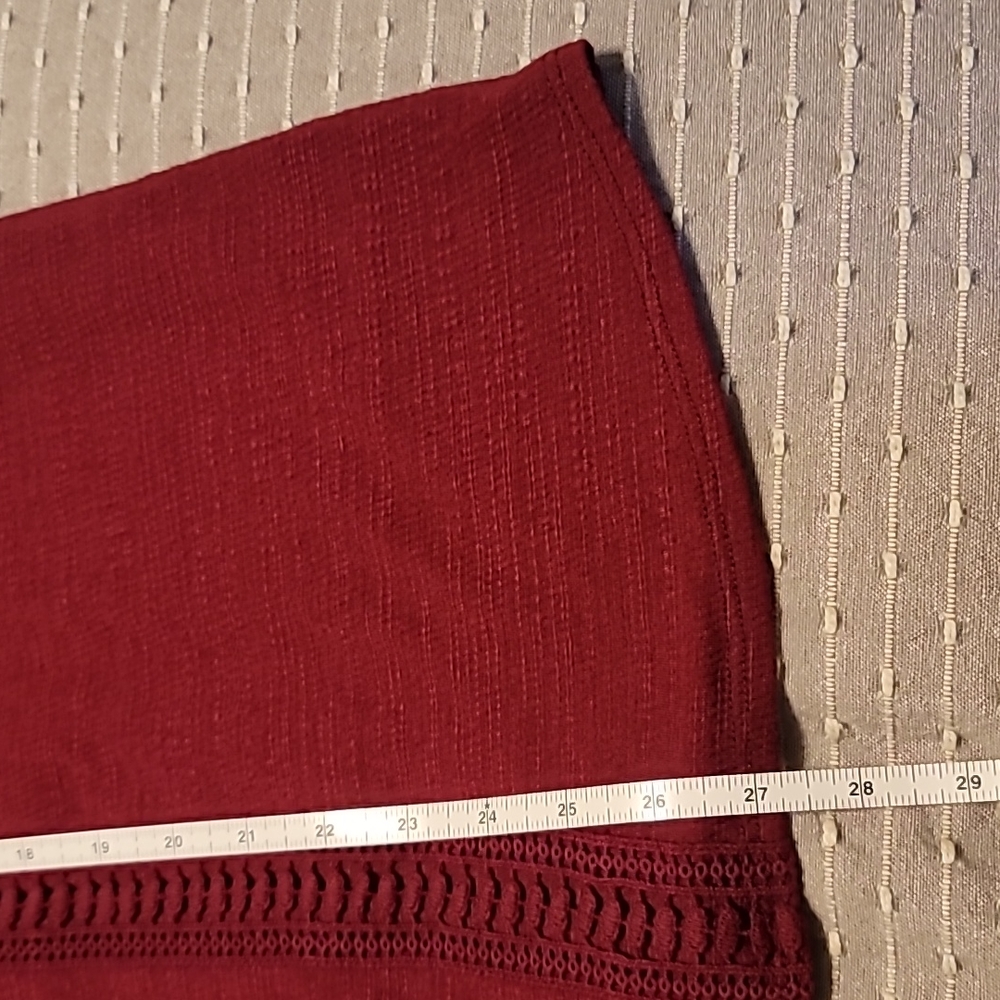 Crochet Red Top - Picture 12 of 12